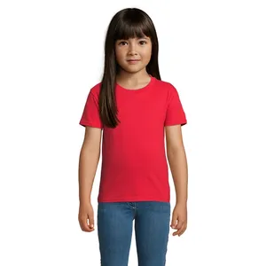 T-shirt bio pour enfants Crusader, merchandising promotionnel durable pour les enfants - Product Image 3