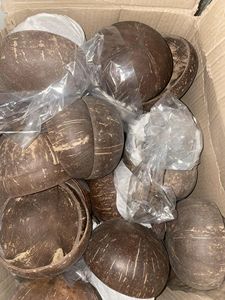 Offre Spéciale 2025 bols en noix de coco | 100% bols naturels du Vietnam | Bol de service décoratif en coquille de noix de coco biologique - Product Image 5