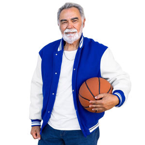 Chaqueta Universitaria de Invierno para Hombre, Estilo Urbano, de Cuero y Lana, con Cierre de Cremallera y Botones, Calefactable y Transpirable - Product Image 1