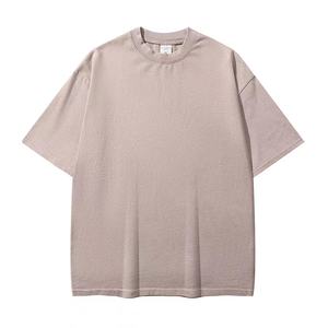 T-shirts unisexes en coton 100% 320G, lavage à l'acide, fabricant, t-shirts pour hommes, grande taille, streetwear hip-hop, t-shirt surdimensionné vintage - Product Image 2