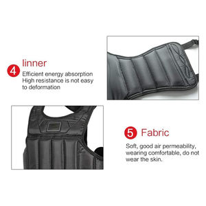 Garde-ventre Boxe Corps Garde Pads Muay Thai Boxe Formation Combat Tête Garde Jambe Garde Poitrine Combat Gear Garde - Product Image 4