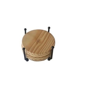 High Quality Metal <b>coaster</b> Holder Stand Handicraft Table Decorate <b>Black</b> Metal <b>coaster</b> Holder Stand at Low Price - Product Image 4