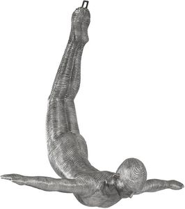 Sculpture contemporaine en aluminium au design abstrait, idéale pour la décoration intérieure et la décoration intérieure moderne et élégante - Product Image 4