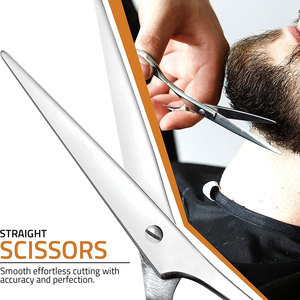 6 pouces meilleurs ciseaux à cheveux légers ciseaux de coupe coiffure coupe ciseaux de coiffeur professionnel pour hommes moustache et cheveux - Product Image 3
