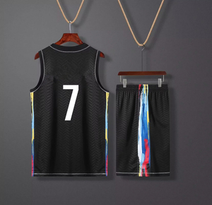 Tenue de basketball de haute qualité, nouveau style, meilleure vente, personnalisable avec votre propre logo, respirante, grandes tailles, 100% polyester, faible MOQ - Product Image 2