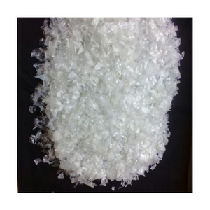 Hot washed 100% <b>clear</b> PET bottle scrap / PET flakes /recycled PET <b>Resin</b> Factory - Product Image 2