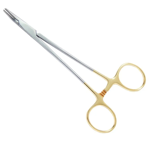 Instrumento quirúrgico manual de alta calidad Portaagujas Tc Mathieu de acero inoxidable - Product Image 2