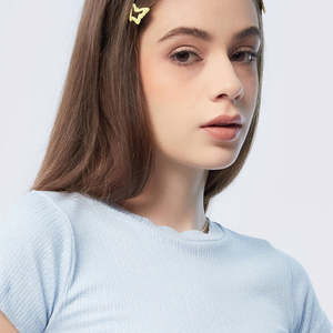 Camiseta Ajustada con Cuello Redondo, Camiseta con Estampado Personalizado, Precio al por Mayor 2026, Camiseta Corta para Mujer, Tops Casuales, Camisetas con Gráficos, Moda - Product Image 5