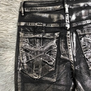 Yeni Trendy nefes Hem kot pantolon olmadan yıpranmış kadın iç<span class=keywords><strong>in</strong></span> yüksek kalite hızlı kuru Ruff iş kot pantolon kadın iç<span class=keywords><strong>in</strong></span> - Product Image 3