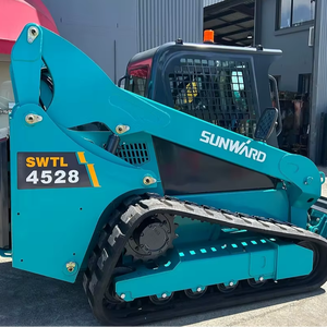 Sunward SWTL4528 2024 Compact Track Skid Steer avec moteur Kubota et cabine fermée pour le terrassement et le chargement de matériaux - Product Image 6