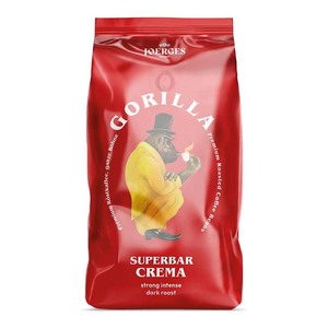 Alta calidad Gorilla Espressobohnen Super Bar Crema 1kg Premium granos de café suave Aroma rico sabor Ideal para Espresso - Product Image 1
