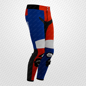 Iker Lecuona Zonda Motorcycle Riding Custom Gears Perforated Cowhide/Kangaroo <b>Motorbike</b> Leather Racing Pant/<b>Trouser</b> CE Protector - Product Image 2