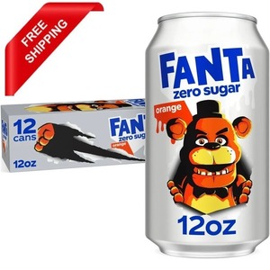 Fanta Soda con sabor a fresa, paquete de 12 latas, paquete de 2-12 - Product Image 3