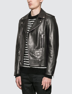 Veste d'hiver pour homme personnalisée, en cuir écologique, avec fermeture éclair, service OEM, la plus populaire, haute qualité, respirante, séchage rapide, col montant - Product Image 2