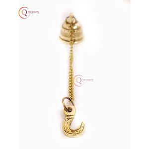 Trendy Handcrafted Golden Rounded Bell For Christmas Decorative Home & <b>Garden</b> <b>Hanging</b> Bell Christmas Bell <b>Ornament</b> At Low Prices - Product Image 2