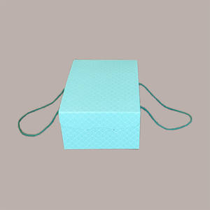 5 cajas de regalo de Paloma de Pascua 1000g papel verde con cordones 235x335H140mm suministros de vacaciones - Product Image 1