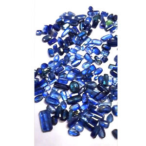 220ชิ้นของไคยาไนต์สีฟ้าธรรมชาติ8มม. ถึง15มม. เหลี่ยมรูปไข่470 CTS ล็อต iroc ขายพลอยคุณภาพสูงตัดเรา $217สำหรับทุกคน - Product Image 1