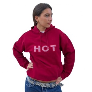 เสื้อฮู้ดดี้โอเวอร์ไซส์ผ้าฟลีซหนานุ่มพิมพ์ลายโลโก้แบบนูน 3 มิติ สำหรับผู้ชาย ผลิตตามแบบ OEM สีพื้นสำหรับฤดูใบไม้ร่วง ซิปยาวเต็มตัว - Product Image 2