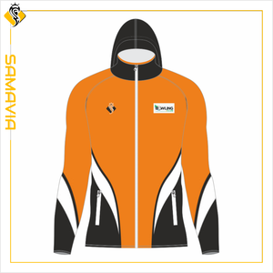 เสื้อแจ็กเก็ตทรงชามกีฬาพิมพ์ลายทันสมัยทนทานแห้งเร็วระบายอากาศมีปลอกยางยืดและสไตล์คลับ - Product Image 1