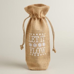 Bolsa de transporte de botellas de vino de yute ecológica de alta calidad con tamaño y logotipo personalizables-Bolsa de regalo para uso promocional - Product Image 5