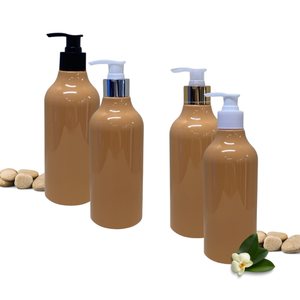 Hot Sale Plastic Packaging High Quality PET Base Material Cosmetics New Top Plastic <b>Bottles</b> with <b>Pump</b> Head and Printed Logo - Product Image 1