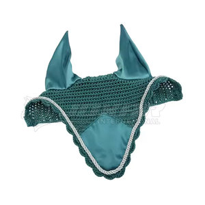 Bonnet d'oreille de cheval souple pour protection contre les mouches Filet respirant et confortable pour l'équitation et l'entraînement - Product Image 2