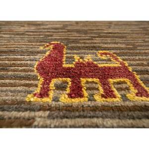 พรมขนสัตว์ถักมือสีน้ำตาลเบจ Nuray รุ่น Pae-1307 ลายแปลกใหม่ สำหรับห้องนั่งเล่น วัยรุ่น ขนาด 9x12 ฟุต ตกแต่งทางเดินในบ้าน - Product Image 3