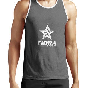 OEM ligero de los hombres camiseta sin mangas transpirable verano gimnasio deportes Top de punto estilo casual de talla grande para adultos para uso al aire libre - Product Image 5