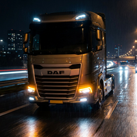Kit de Rétrofit LED DRL 24V Plug and Play pour Camions DAF 2021+ XG XF XG+ - Module de Feux de Jour Ambrés pour Panneau de Phare de Camion - Accessoires pour Camions
