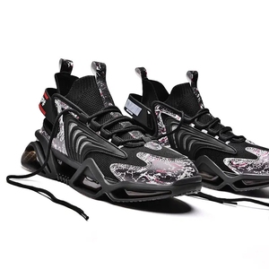 Zapatillas deportivas de hombre al por mayor, nuevas, a la moda, únicas, precio de fábrica, zapatillas para correr, transpirables y reflectantes. - Product Image 4