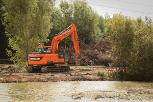 รถขุดตีนตะขาบ Doosan DX180LC ขนาด 18 ตัน ระบบไฮดรอลิกทรงพลัง ทนทาน ขายดี ราคาโรงงาน พร้อมจำหน่ายทั่วโลก - Product Image 2