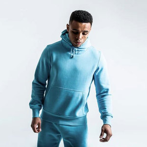 Survêtement d'hiver respirant de qualité supérieure pour hommes 100% coton polaire Streetwear formation Jogging costume nouveauté Offre Spéciale bas - Product Image 4