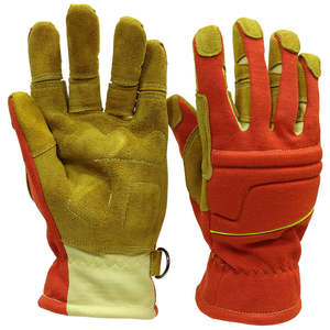 Guantes de Bombero de Cuero, Guantes de Protección Contra Llamas - Product Image 3