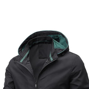 Transpirable a prueba de viento temporada de invierno servicio OEM venta al por mayor mejor diseño hombres mujeres soporte grueso frontal Color sólido Regular Fit Bomber - Product Image 4