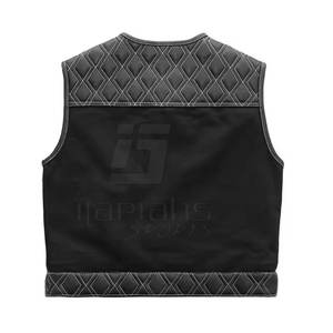 Chaleco de Cuero de Alta Calidad para Hombre, Suave, Cómodo y Elegante para Uso Diario, Chaleco de Cuero con MOQ Bajo - Product Image 2