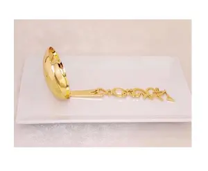 Cucchiaio da tavola Color oro per accessori da tavolo Set di cucchiai decorativi personalizzati OEM di prima qualità