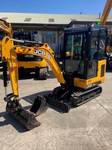 Best Factory Price Used JCB 19C-1 Mini Excavator Crawler Yellow for Engine 120kW High Digging Power 2-Year Warranty - Product Image 4