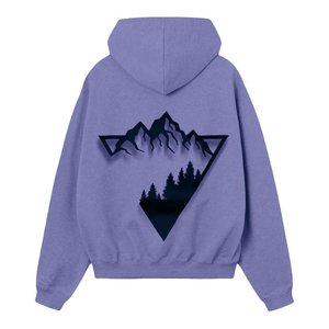 เสื้อฮู้ดดี้ทรงปกติสำหรับฤดูหนาว สไตล์สตรีทแวร์ พร้อมโลโก้ปักแบบกำหนดเอง ผ้าฝ้าย 100% ผ้าฟลีซหนานุ่ม ผลิตแบบ OEM ที่เวียดนาม - Product Image 2