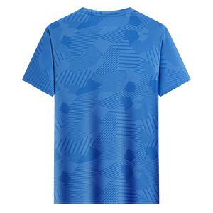 Venta al por mayor de secado rápido para hombre Slim Fit Running camiseta de poliéster impreso personalizado de los hombres deportes gimnasio camisetas - Product Image 2