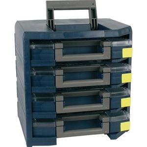 RAACO W347xD342xH305mm Polypropylene Assortment Box Entrance Box with 4 Compartments and 4 <b>Tool</b> <b>Boxes</b> Boxxser Assortment Box - Product Image 1