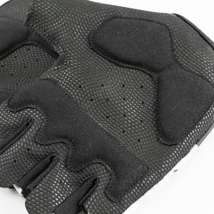 Anti-Slip <span class=keywords><strong>Demi</strong></span>-Doigt Équitation VTT Choc Sport Hommes Femmes Protection Solaire Escalade Équitation Moto Gants - Product Image 4
