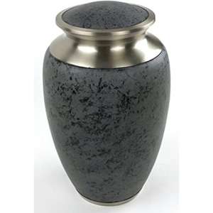 Urna Funeraria de Metal con Acabado Esmaltado Blanco, Artesanía para Guardar Cenizas Humanas, Urna Conmemorativa de Estilo Europeo - Product Image 6