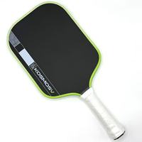 Pala de Pickleball de Fibra de Carbono Hecha a Medida con Diseño de Logotipo Personalizado, Fabricación OEM/ODM, Marca Privada, Protector de Borde, Empuñadura, Color Personalizado, Venta al Por Mayor