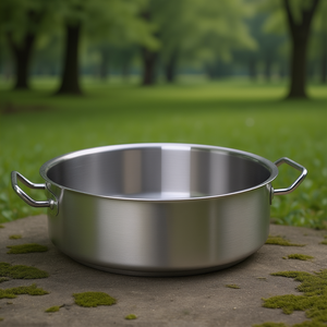 Stainless Steel Saucepan 28cm Professional Series 9200 Satin Chrome Induction Compatible Dishwasher Safe - Product Image 3