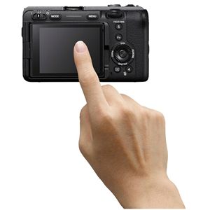 Digital Cinema <b>Camera</b> with 18-135mm Lens LED Light Microphone 128GB Memory Card U-Grip <b>Filters</b> Tripod Case & Software - Product Image 5