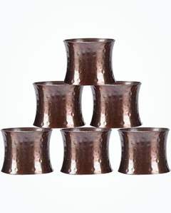 Anneau de serviette en métal, mariage, luxe, écologique, durable, décor de table à manger éclectique, artistique, élégant, créatif, vibrant, unique - Product Image 3