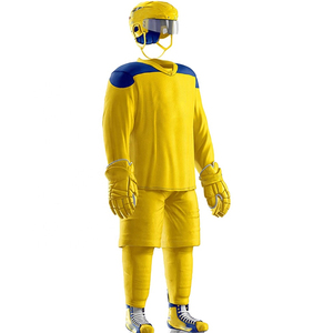 Uniformes de hockey sur glace avec logo personnalisé uniformes de hockey sur glace respirants en polyester de meilleure qualité vêtements de sport uniforme de hockey sur glace à séchage rapide - Product Image 6