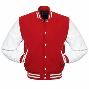 Premium Quality College Baseball <b>Varsity</b> Sportswear OEM Factory Price Custom Design <b>Bomber</b> Winter Warm Trendy <b>Jacket</b> for <b>Men</b> - Product Image 2