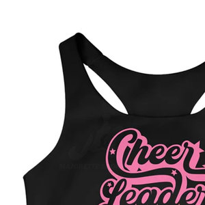 Nouvelle arrivée : soutien-gorge de sport pour cheerleading, design athlétique, pour entraînement, fitness et usage actif. - Product Image 5