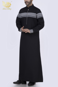 Venta al por Mayor de Thobes Árabes Tradicionales Étnicos, Vestidos Largos de Tela Transpirable, Estilo Casual, Jubba Árabe, Otoño - Product Image 3